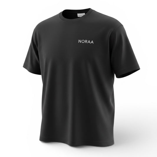 The NORAA Black Tee