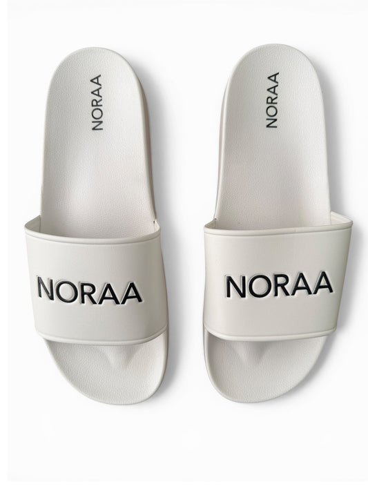 Noraa Slides (White)